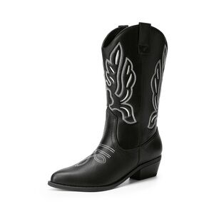 Black Western Cowboy Boots